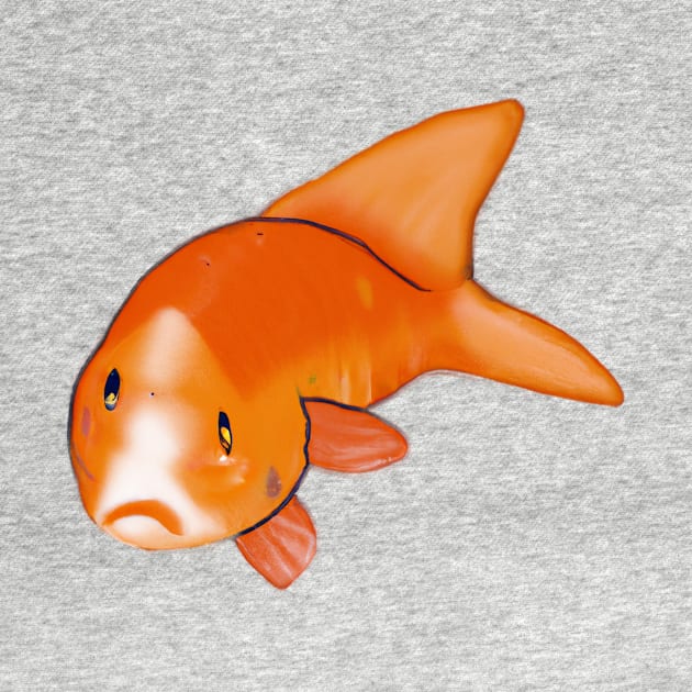 Cute Carp Drawing by Play Zoo